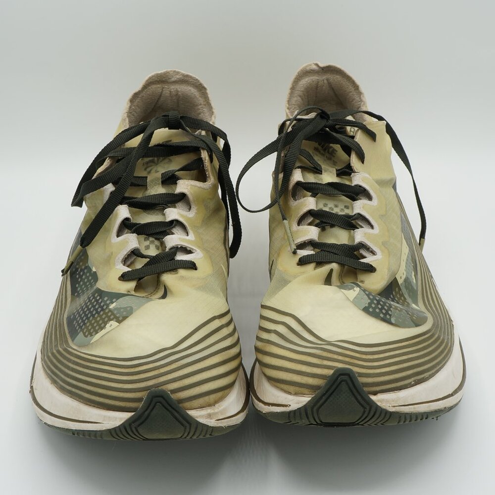 Nike Zoom Fly SP Light Bone Running Shoes Men's Size 12 - Picture 6 of 10